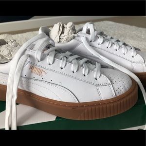 Puma Basket Platform Sneakers NWT Size 9.5 👌